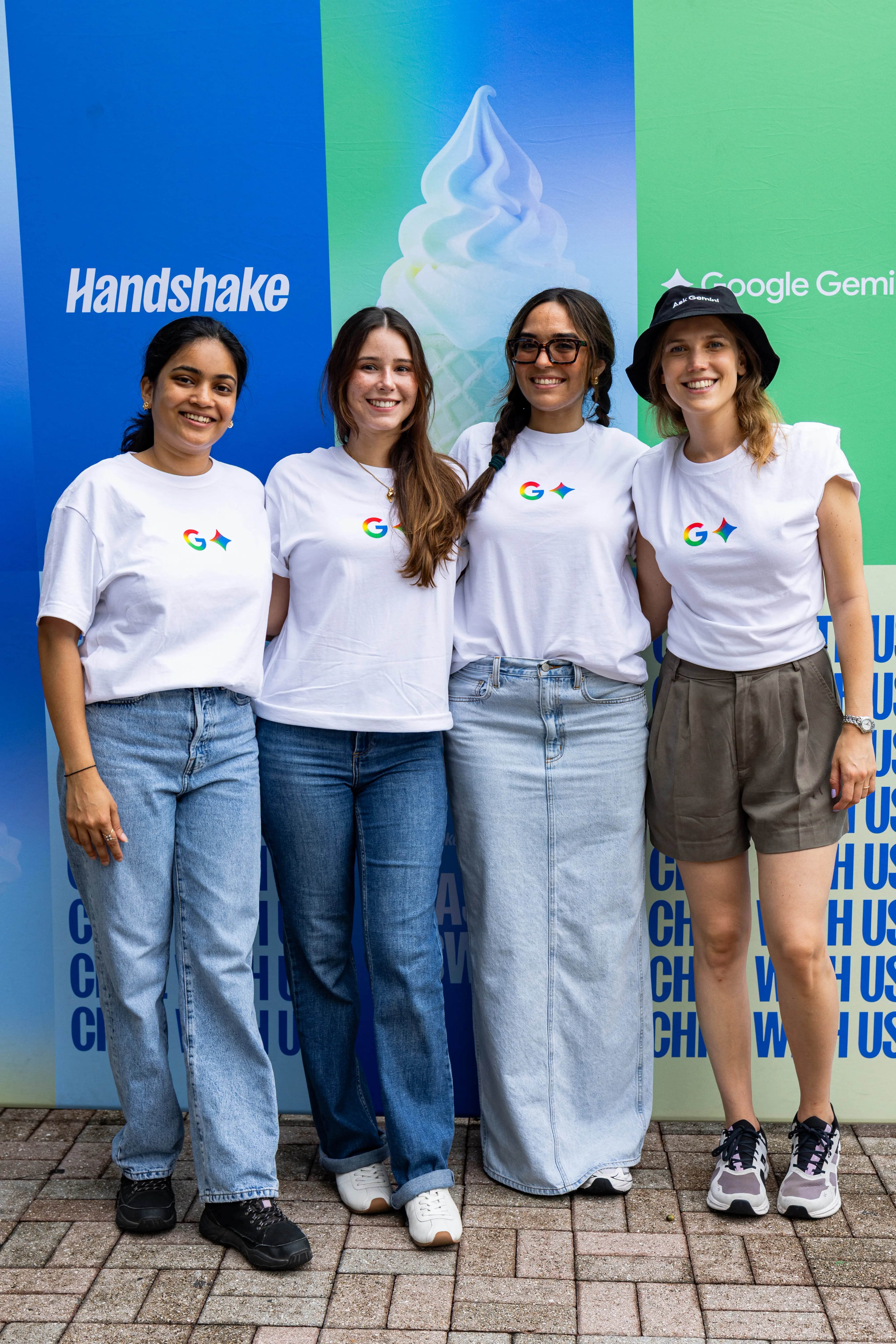 Google Gemini X Handshake Miami
